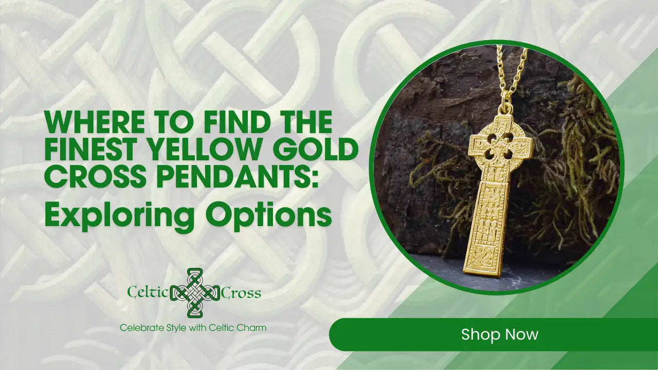 Where to Find the Finest Yellow Gold Cross Pendants: Exploring Options