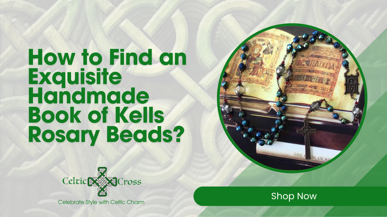 How to Find an Exquisite Handmade Book of Kells Rosary Beads?