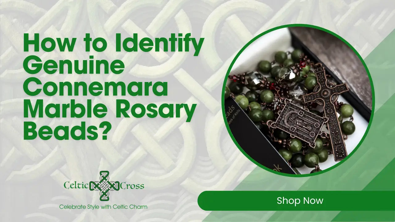 How to Identify Genuine Connemara Marble Rosary Beads?