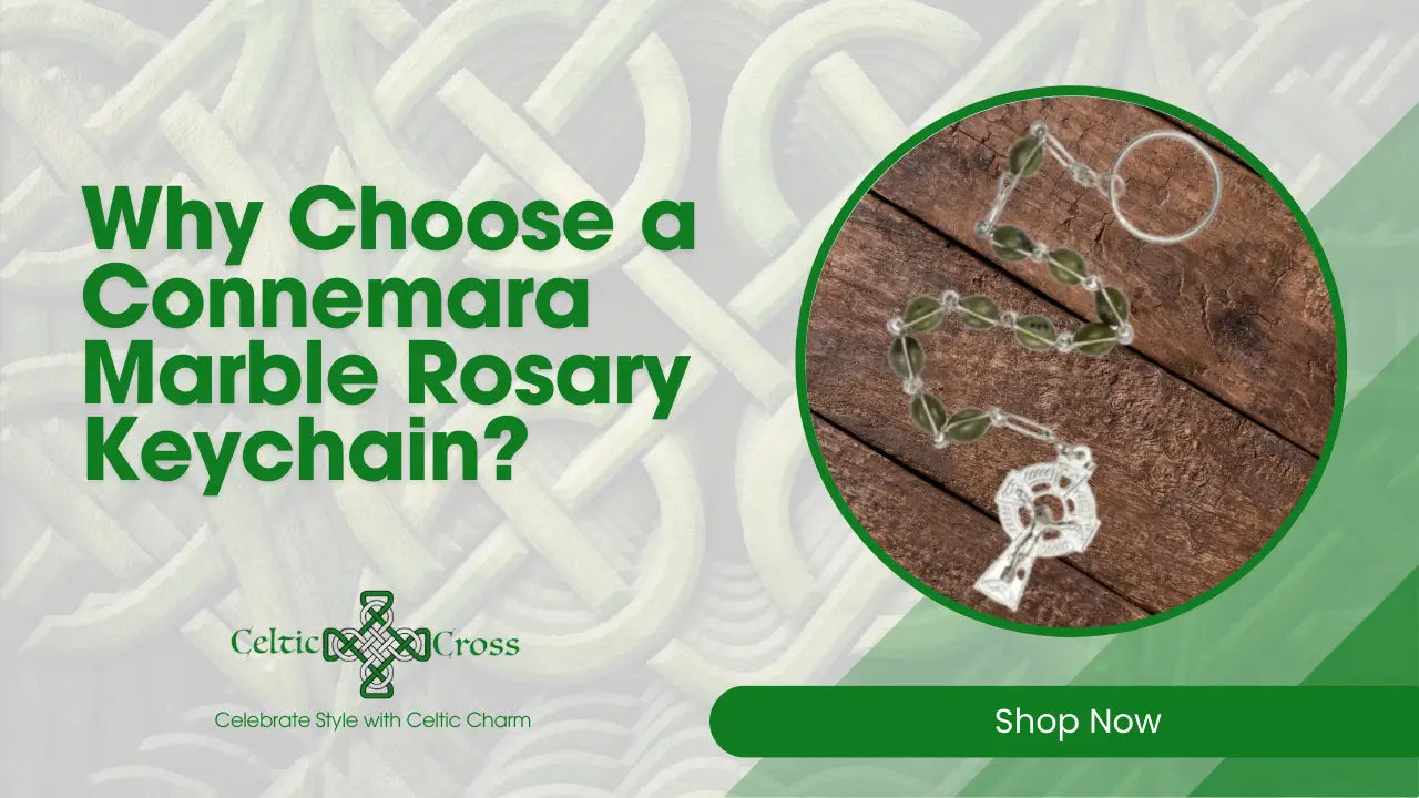 Why Choose a Connemara Marble Rosary Keychain?