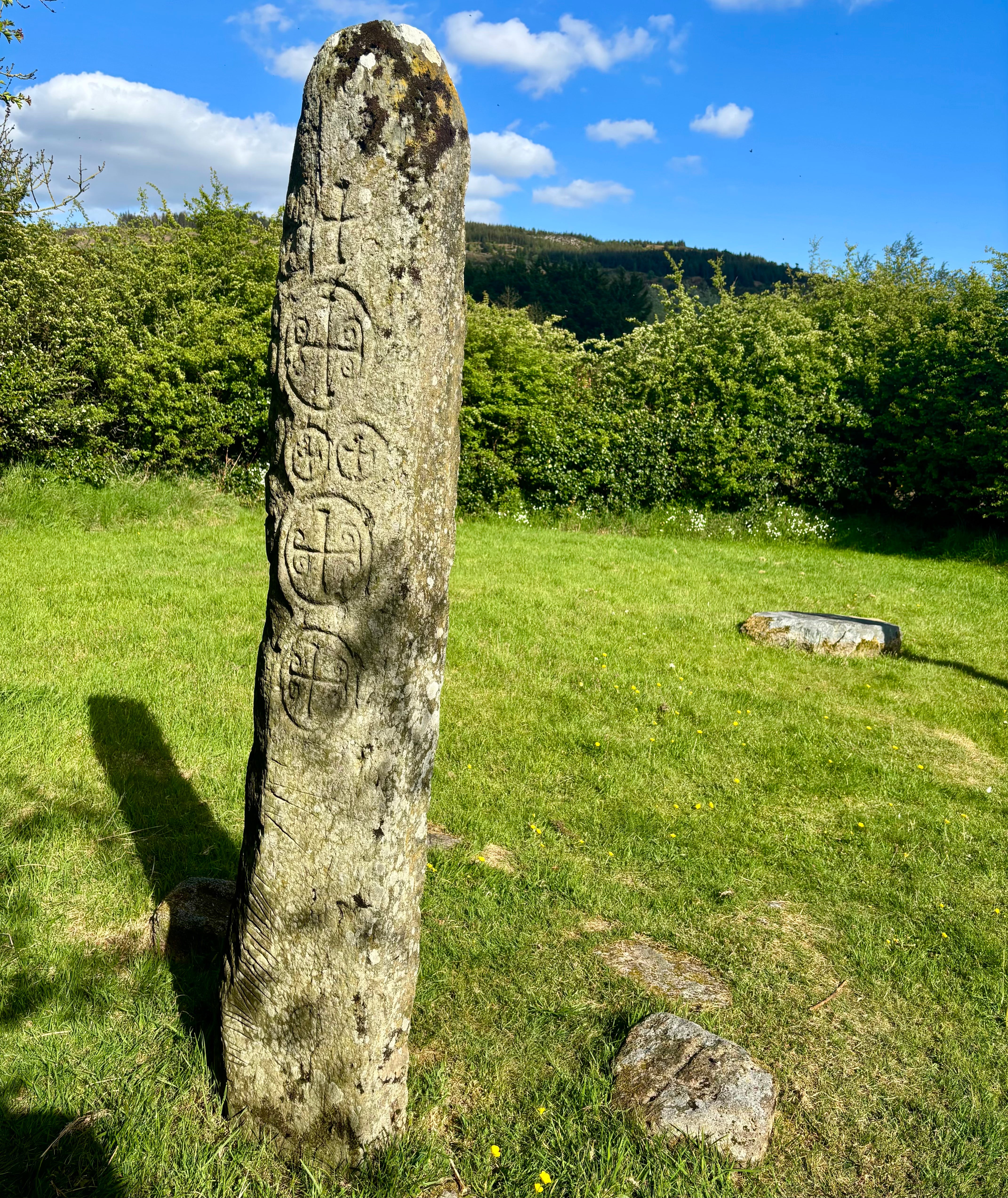 Visiting Kilnasaggart Pillar: Ireland’s Oldest Christian Inscription