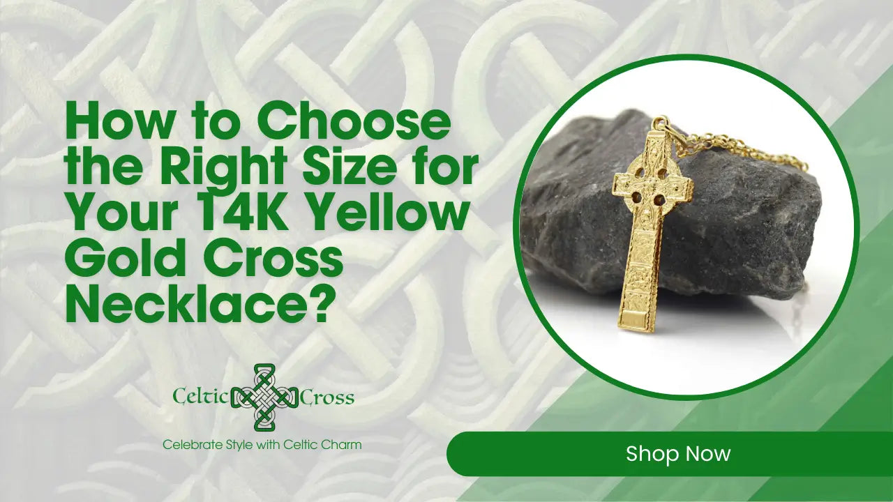 How to Choose the Right Size for Your 14K Yellow Gold Cross Necklace?