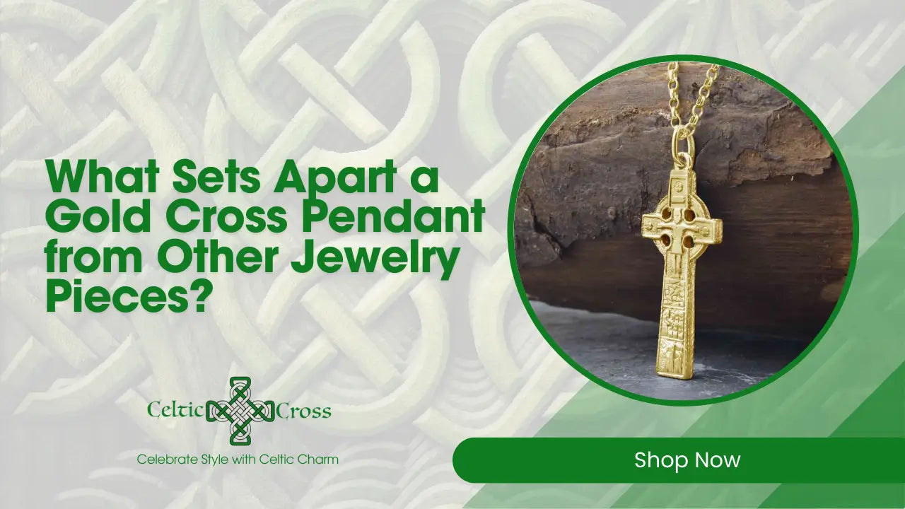 What Sets Apart a Gold Cross Pendant from Other Jewelry Pieces?