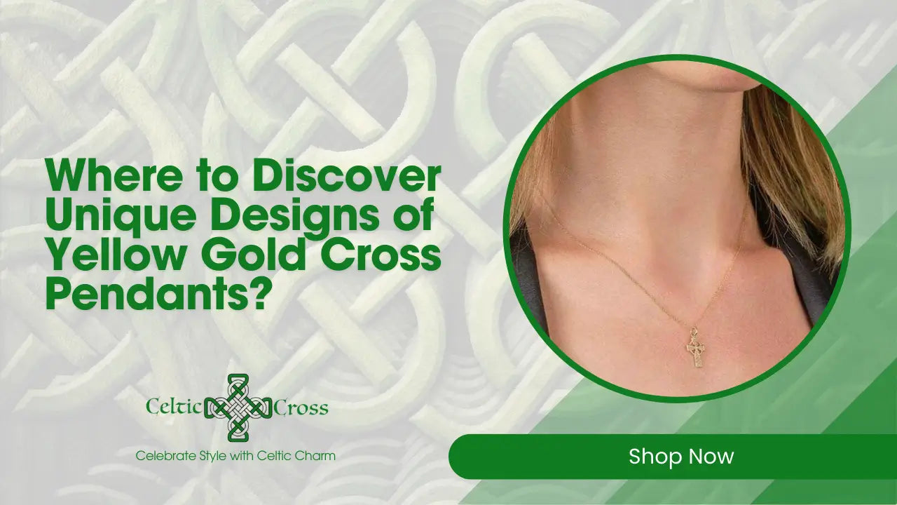 Where to Discover Unique Designs of Yellow Gold Cross Pendants?