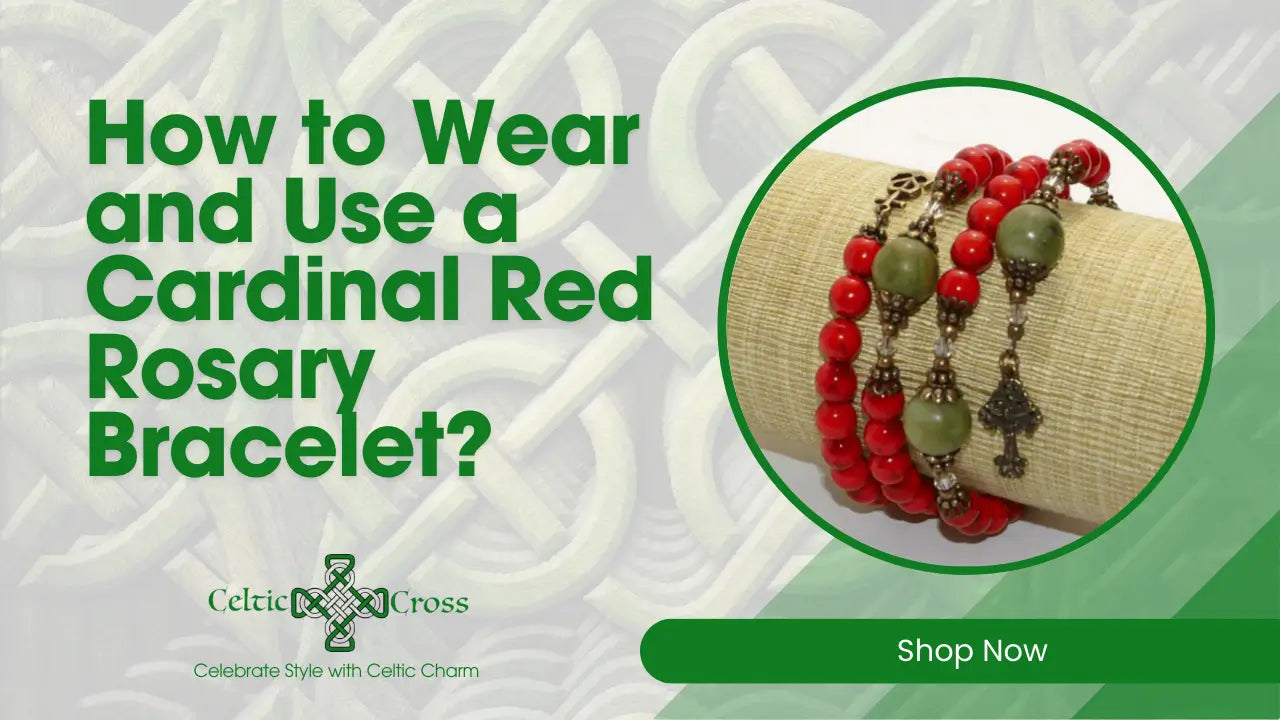 How to Wear and Use a Cardinal Red Rosary Bracelet?