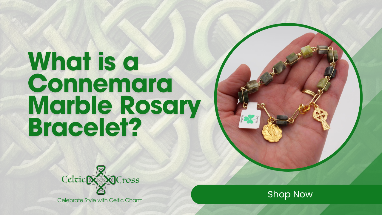 What is a Connemara Marble Rosary Bracelet?