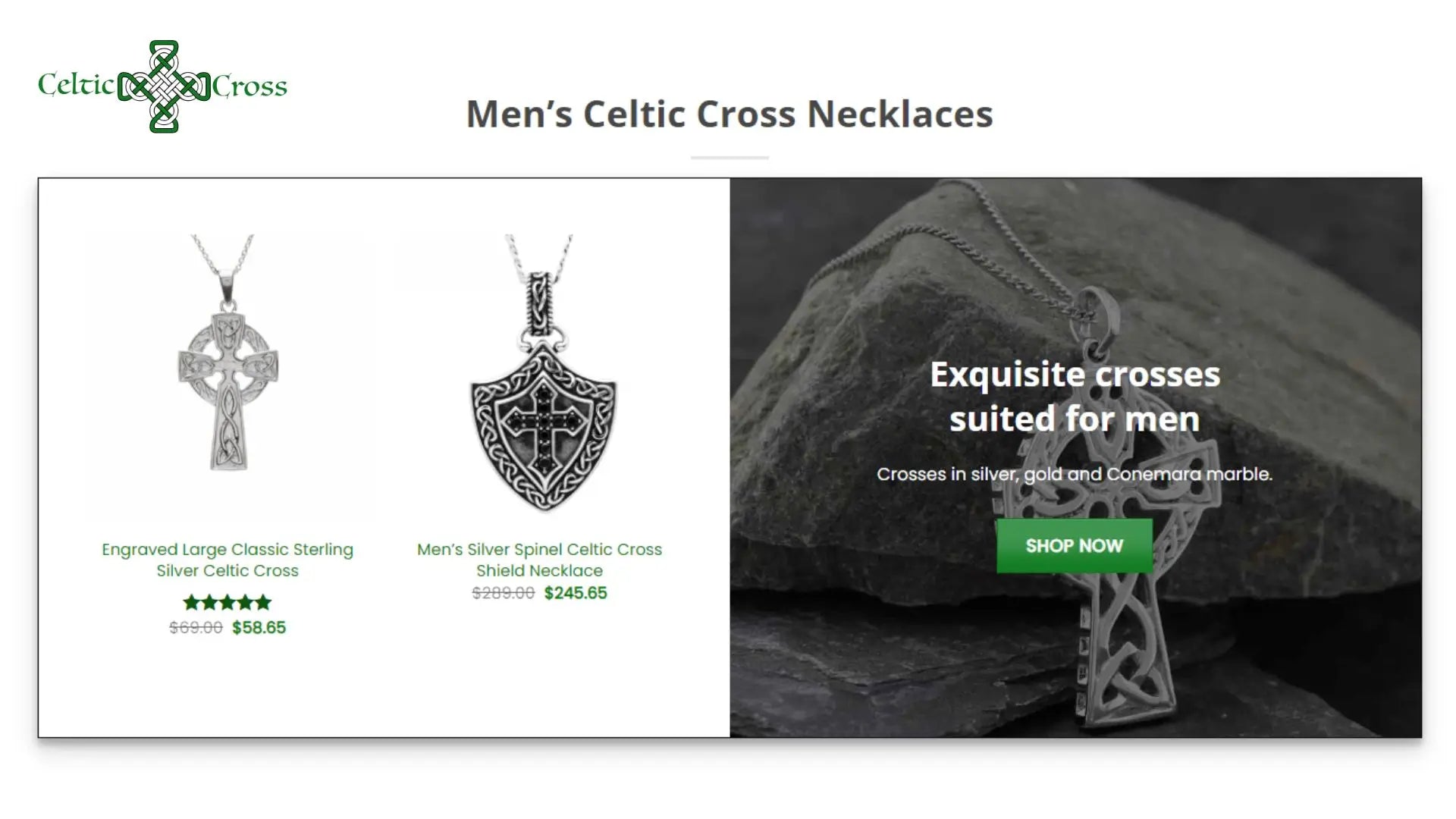 How to Wear Mens Celtic Cross Necklace to Show Your Celtic Heritage and Pride?