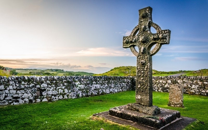 A Walk Through Ireland: Celtic Crosses and Their Stories in the Irish Countryside