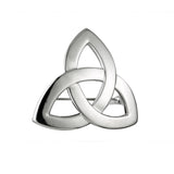 Broche Nudo Trinity con Baño de Rodio