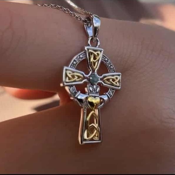 Luxury Claddagh Celtic Cross