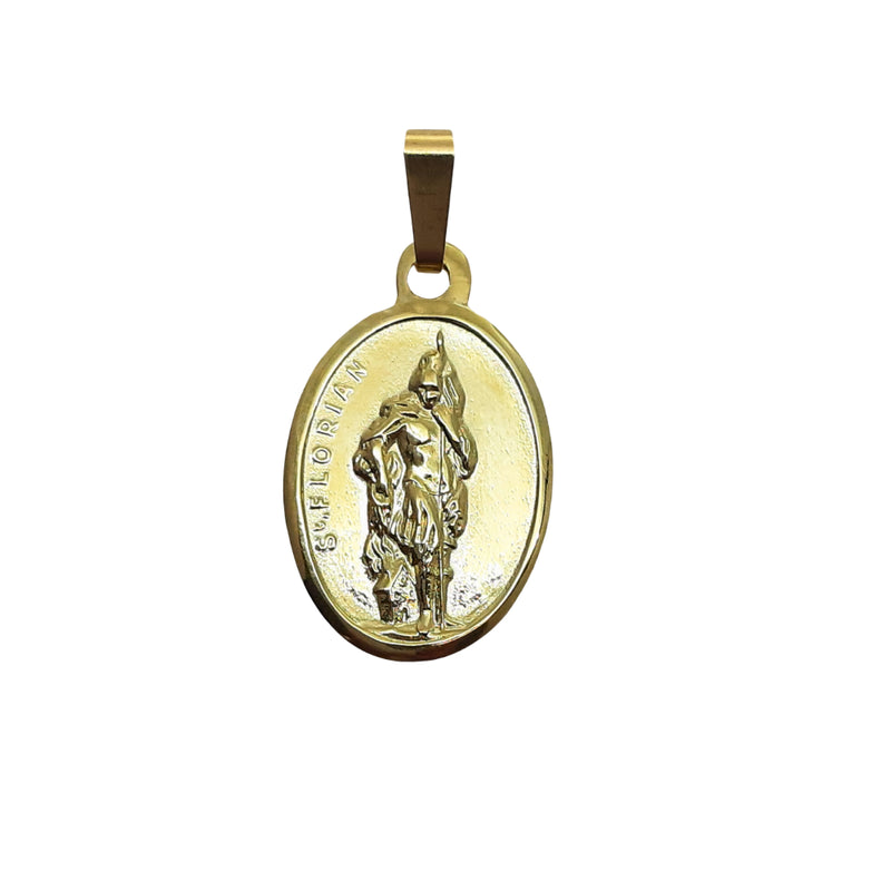 Medalla de oro de 9 quilates de San Florian
