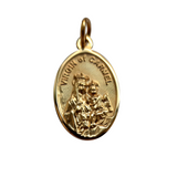9ct Gold Virgin of Carmel Medal