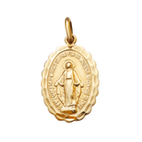 9k Gold Miraculous Medal