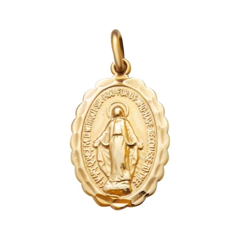 9k Gold Miraculous Medal