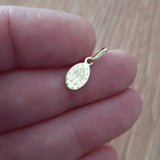 Very Small 9k Gold Miraculous Medal
