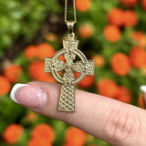Solid Gold Traditional Celtic Cross