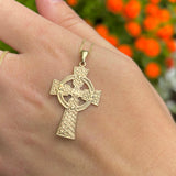 Solid Gold Traditional Celtic Cross