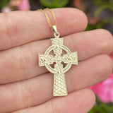 Solid Gold Traditional Celtic Cross