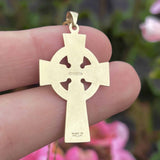 Solid Gold Traditional Celtic Cross