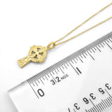 Chunky Solid Gold Cross