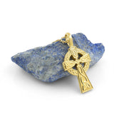 Chunky Solid Gold Cross