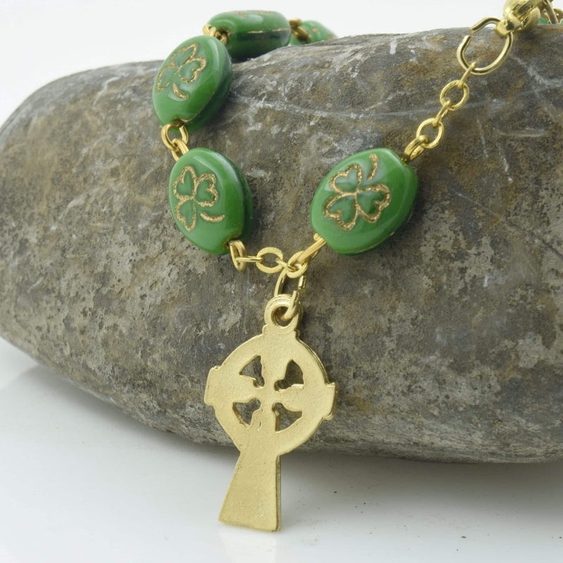 Single Decade Shamrock Rosary