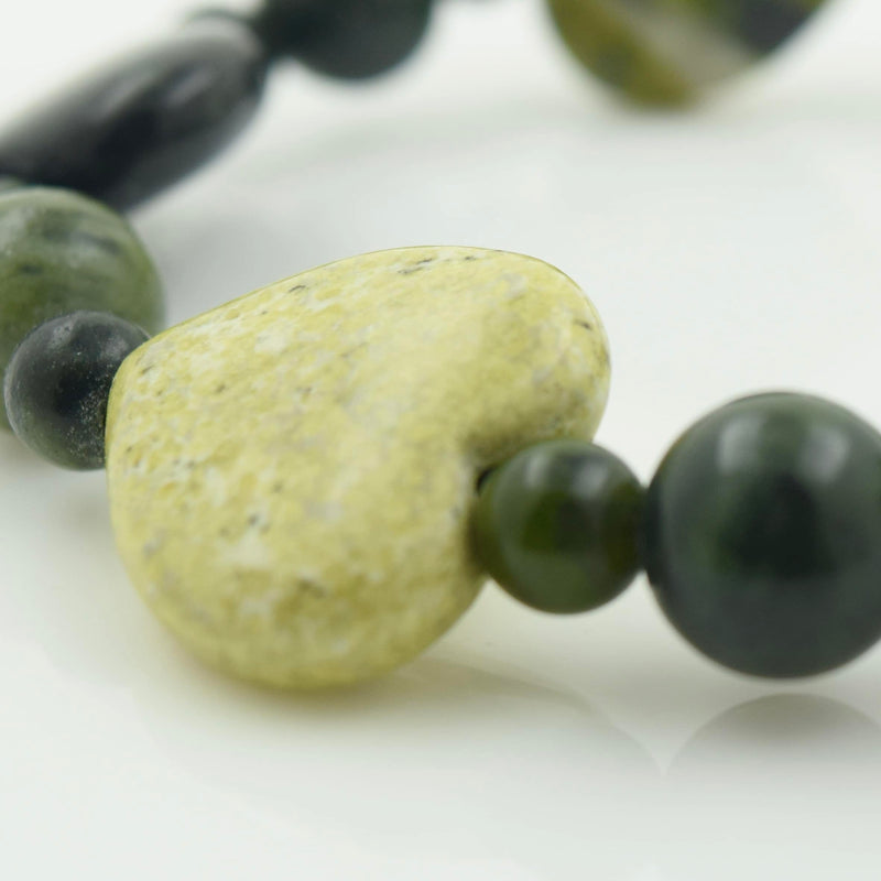 Connemara Marble Heart Bracelet