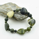 Connemara Marble Heart Bracelet