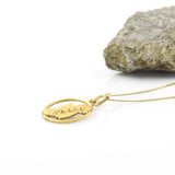 Ireland Map Gold Necklace