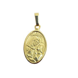 Medalla de Santa Ana de 9 quilates