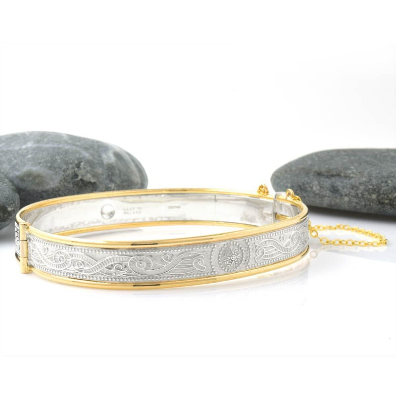 Celtic Warrior Bangle By Boru