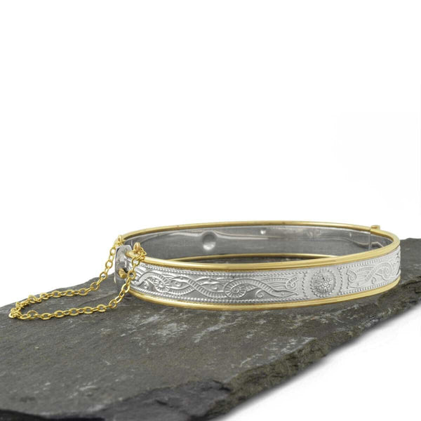 Celtic Warrior Bangle By Boru
