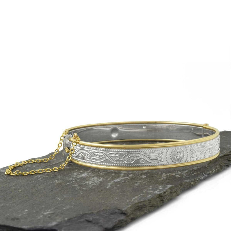 Celtic Warrior Bangle By Boru
