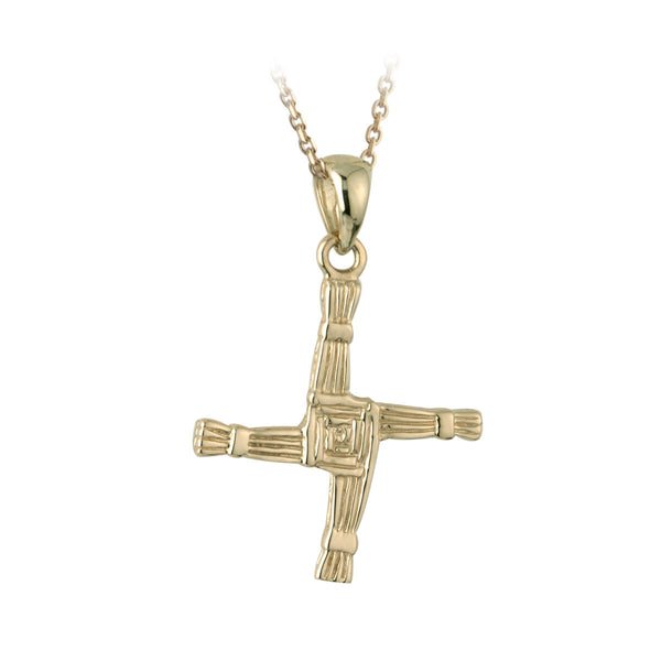 10K Yellow Gold St. Brigid's Cross