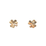 Shamrock Earrings in 9K Gold