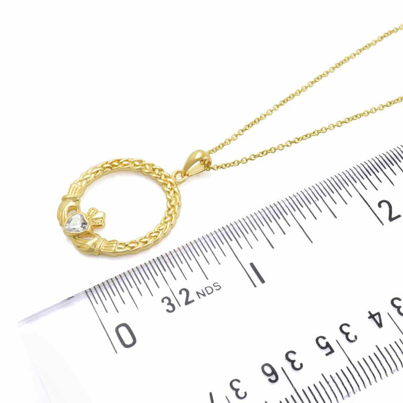 Claddagh Gold Pendant