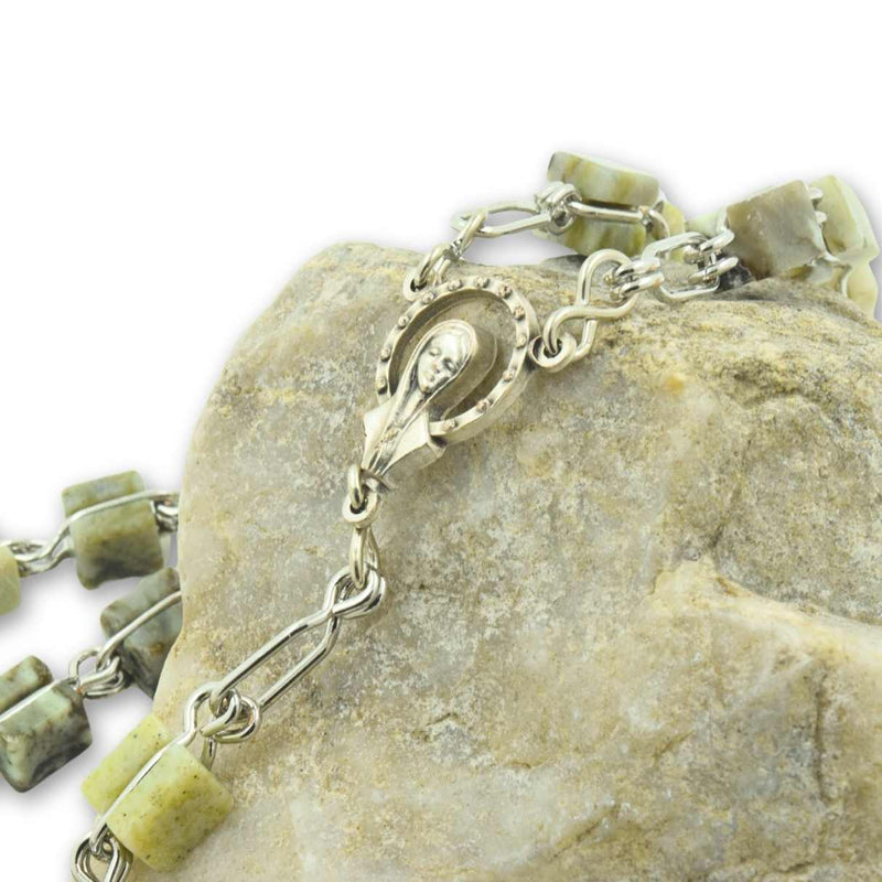Connemara Marble Rosary Beads