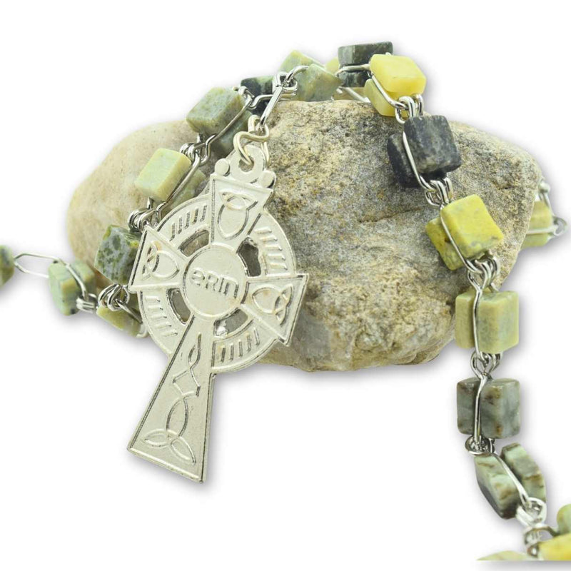 Connemara Marble Rosary Beads
