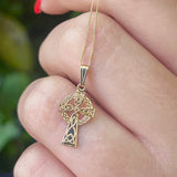 Small 10k Gold Celtic Cross