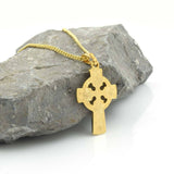 Collar Cruz Celta Tara Chapado en Oro