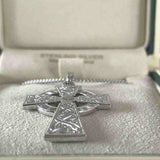 celtic warrior cross necklace
