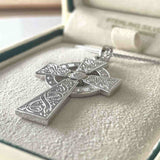 celtic warrior cross necklace