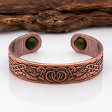 Connemara Marble Bead Copper Effect Irish Bracelet