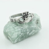 Anillo Claddagh de acero inoxidable