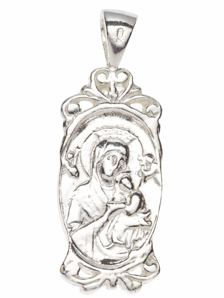 Medalla religiosa de Nuestra Señora del Perpetuo Socorro