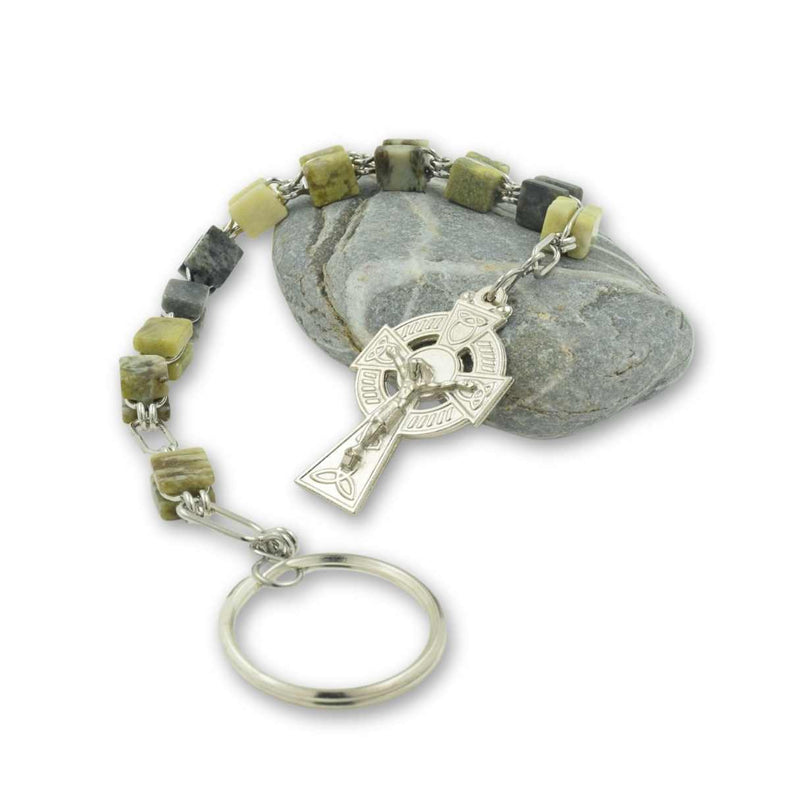 Single Decade Rosary Keychain