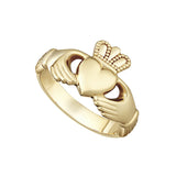14K Gold Claddagh Ring