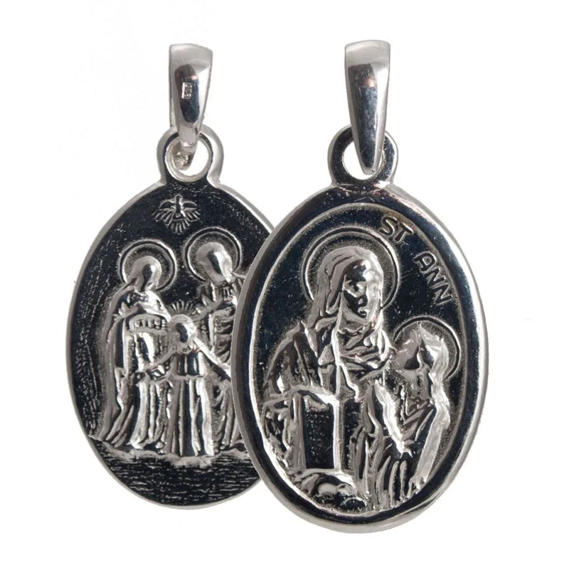 Medalla de Santa Ana y Sagrada Familia