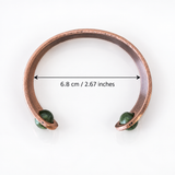 Connemara Marble Bead Copper Effect Irish Bracelet