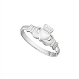 CHILDRENS SILVER CLADDAGH RING